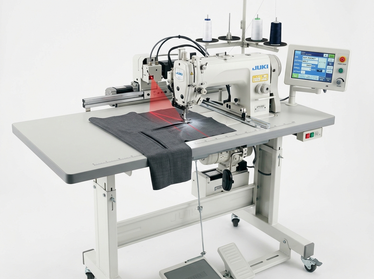 APW Automatic Pocket Welting Unit