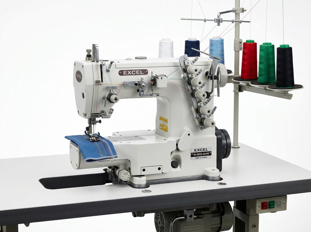 Flatlock Machine (4-Needle 6-Thread)